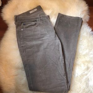 AG Stevie in Loden Stretch Corduroy